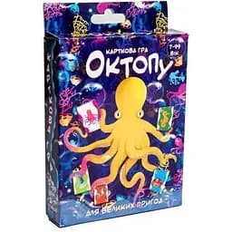 Настільна гра Strateg Октопу 30330 (укр) (4823113807016)