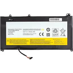 Акумулятор PowerPlant для ноутбуків LENOVO Ideapad U430 (L12M4P62) (long cable) 7.4V 7200mAh