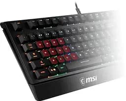 Клавіатура мембранна Vigor GK20 UA 104key, USB-A, EN/UKR/RU, ColorLED, чорний MSI teh0013864 - мініатюра 9