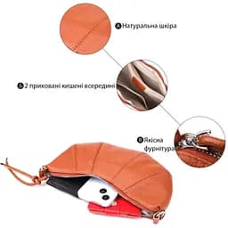 Жіноча сумка Vintage з натуральної шкіри 25х14х4 см sum0027593 - мініатюра 4