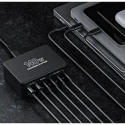 Зарядний пристрій універсальний Voltronic fast charger USB QC3.0/PD/PPS 140W - мініатюра 6