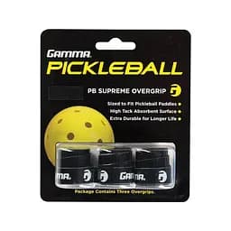 Обмотка Gamma Pickleball Paddle Overgrip Supreme - black