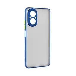 Чехол панель-накладка для Realme C67 4G/12 Lite 4G, Frosted Matte, синий, противоударный чехол с защитой всего корпуса, термополиуретан TPU + поликарбонат PC, ArmorStandart (ARM73865)