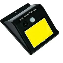 Вуличний світильник із датчиком руху ліхтар на сонячній батареї Solar Light 48 LED