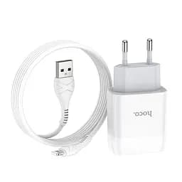 Адаптер сетевой Hoco Lightning Cable Glorious C73A
