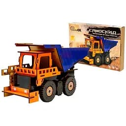 Деревянный 3D конструктор Самосвал PuzzleOk Puz-00920 96 деталей