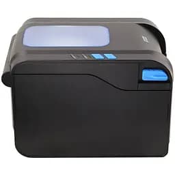 Друкарка етикеток Xprinter XP-370B (термодрук, 152 мм/с, стрічка 82 мм, 203 DPI, USB+Serial, чорний) - мініатюра 3