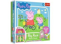 Настільна гра Trefl Великі перегони. Свинка Пеппа (Big Race. Peppa Pig) (02262)