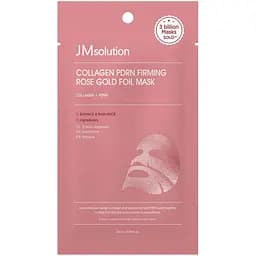 Маска антивікова Jmsolution Collagen Pdrn Firming Rose Gold Foil Mask 10 шт. - мініатюра 3