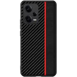 Чохол накладка Primolux CFC для Xiaomi Redmi Note 12 Pro Plus 5G Black&Red - мініатюра 2