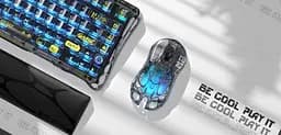 Комп'ютерна миша GravaStar Mercury M2 BT/WL/USB-A RGB чорно-прозорий teh0024921 - мініатюра 4