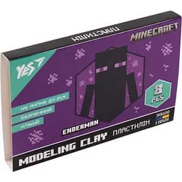 Пластилин Yes Minecraft, 8 цветов, 160 г (540634)