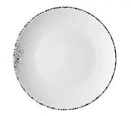 Тарелка десертная Ardesto Lucca Winter white, 19 см, белый (AR2919WMC)