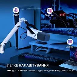 Мікрофон Fifine TAM8W USB White (TAM8W) - мініатюра 6