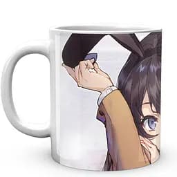 Кружка GeekLand Этот глупый свин не понимает мечту девочки-зайчика Май BGS 11 330 мл белая