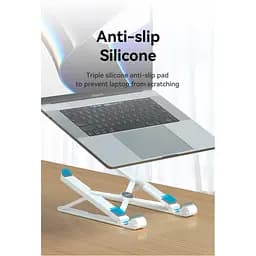 Підставка до ноутбука VENTION Laptop X-type Stand White ABS 83-170мм (KDNW0) - мініатюра 7