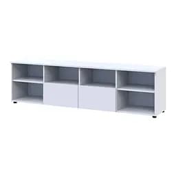Комод Doros Рон 4 Білий 2 фасади 2 шухляди 180х38х50 (44900221) - мініатюра 5
