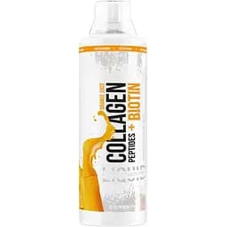 Рідкий колаген MST Nutrition Collagen Peptides + Biotin, 500 мл з додаванням біотину - Апельсин