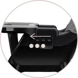 Стільчик для годування MoMi Reki 2 в 1 Black (KRKA00033) - мініатюра 6