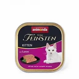 Вологий корм Animonda Vom Feinsten для кошенят, з ягнятком, 100 г - мініатюра 3