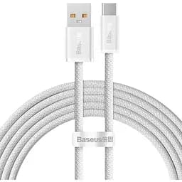 Кабель Baseus Dynamic Series USB-A to USB-C 2m White (CALD000702)