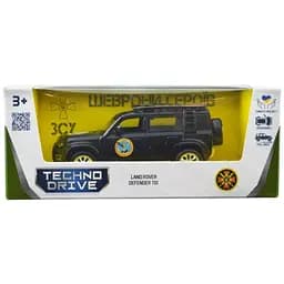 Автомодель TechnoDrive 250364M серія Шеврони Героїв Land Rover Defender 110 ГУР МО
