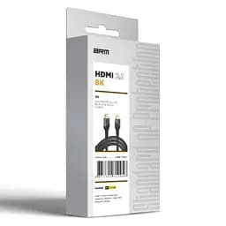 Кабель мультимедійний HDMI to HDMI 1m 2.1 8K Black Armorstandart (ARM71095) - мініатюра 3