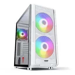 Корпус Modecom AMIRANI ARGB WHITE fans 2x200mm+1x120mm без БП ATX