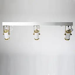 Люстра стельова 3Spots, PikArt арт. 3255 Золотий/білий