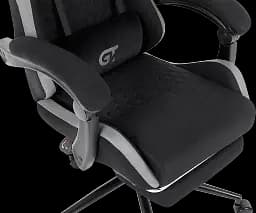 Геймерське крісло GT Racer чорне із сірим (X-2324 Fabric Black/Gray) - мініатюра 6