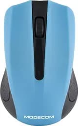 Комп'ютерна мишка ModeCom MC-WM9 бездротова 2кн. 1200dpi нано ресівер чорна-синя (M-MC-0WM9-140) - мініатюра 3