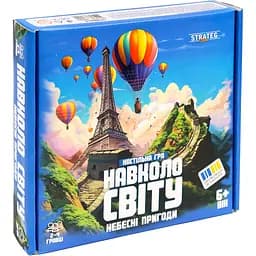 Настільна гра Strateg Навколо світу: Небесні пригоди  (30502)