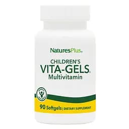 Комплекс вітамінів для дітей Nature's Plus Children's Vita-Gels зі смаком апельсину 90 гелевих капсул