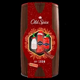 Подарочный набор для мужчин Old Spice: Твердый дезодорант Captain 50 мл + Гель для душа 250 мл + Лосьон после бритья 100 мл