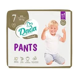 Підгузки-Трусики дитячі Dada Extra Soft XXL 7 (18+ кг) 24 шт. - мініатюра 1