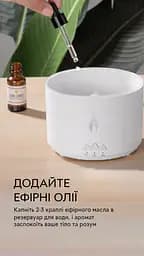 Зволожувач повітря портативний Volcano Jellyfish Aroma Diffuser V19 аромадифузор електричний 360 мл ПОДАРУНОК + 2 Арома олії Kinscoter hoz0012406 - мініатюра 4