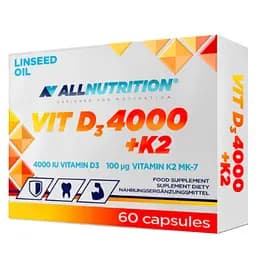 Вітамінний комплекс Allnutrition Vit D3 4000 + K2 60 капсул