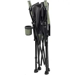 Стілець розкладаний Skif Outdoor Attache Чорний/Зелений - мініатюра 6