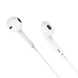 Навушники Hoco M101 Crystal joy wire-controlled earphones with microphone White