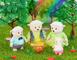 Набір фігурок Li'l Woodzeez Сім'я овечок 4од книжка EN det0018378 - мініатюра 4