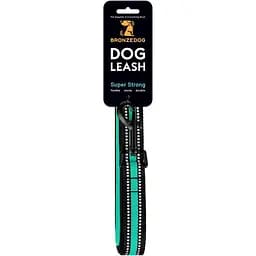 Повідець для собак BronzeDog Mesh, розмір М, 200х2 см, ментоловий - мініатюра 6