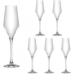 Набор бокалов для шампанского Lora Хельга 230 мл 6 шт. NGC226SETCHAMP