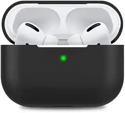 Чохол для навушників MAKE Apple AirPods Pro Silicone Black