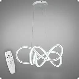 Люстра подвесная 517 Dlight 3color с пультом 180Вт Белый (02003)