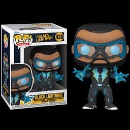 Фігурка Funko Pop Фанко Поп ДС Чорна Блискавка Чорна Блискавка DC Black Lightning Black Lightning 10 см DC BL BL 426 - мініатюра 2