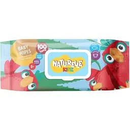 Дитячі вологі серветки Naturelle kidz, алоє, 100 шт.