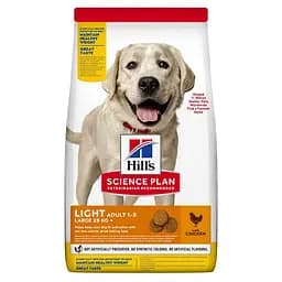 Сухой корм Hill’s SP Adult Light Large Breed для собак больших пород склонных к ожирению с курицей 14 кг