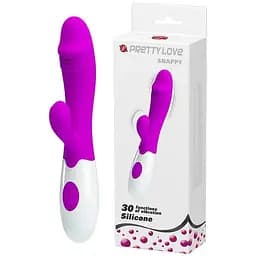 Вибратор-кролик Pretty Love Snappy 19.5 см фуксия