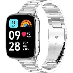 Металлический ремешок Primolux для часов Xiaomi Redmi Watch 3 Active Silver