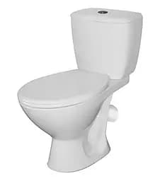 Унітаз-компакт Cersanit Koral 769 031 3/6 л поліпропіленове сидіння з металевим кріпленням 30412